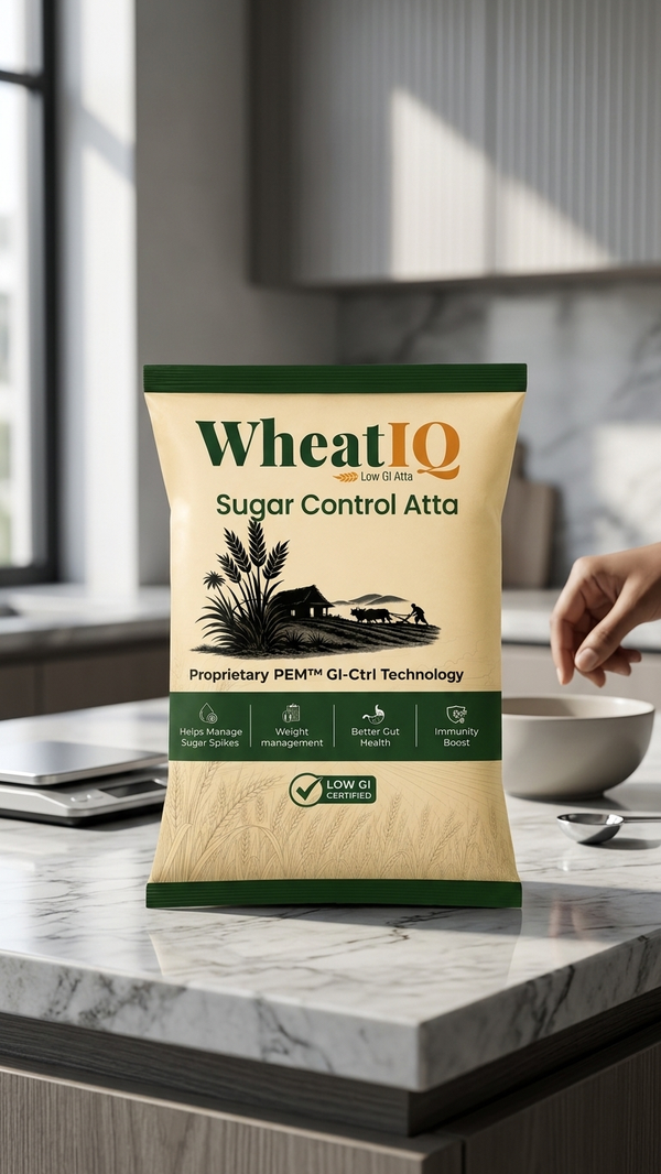 WheatIQ Classic Low GI Atta 1kg
